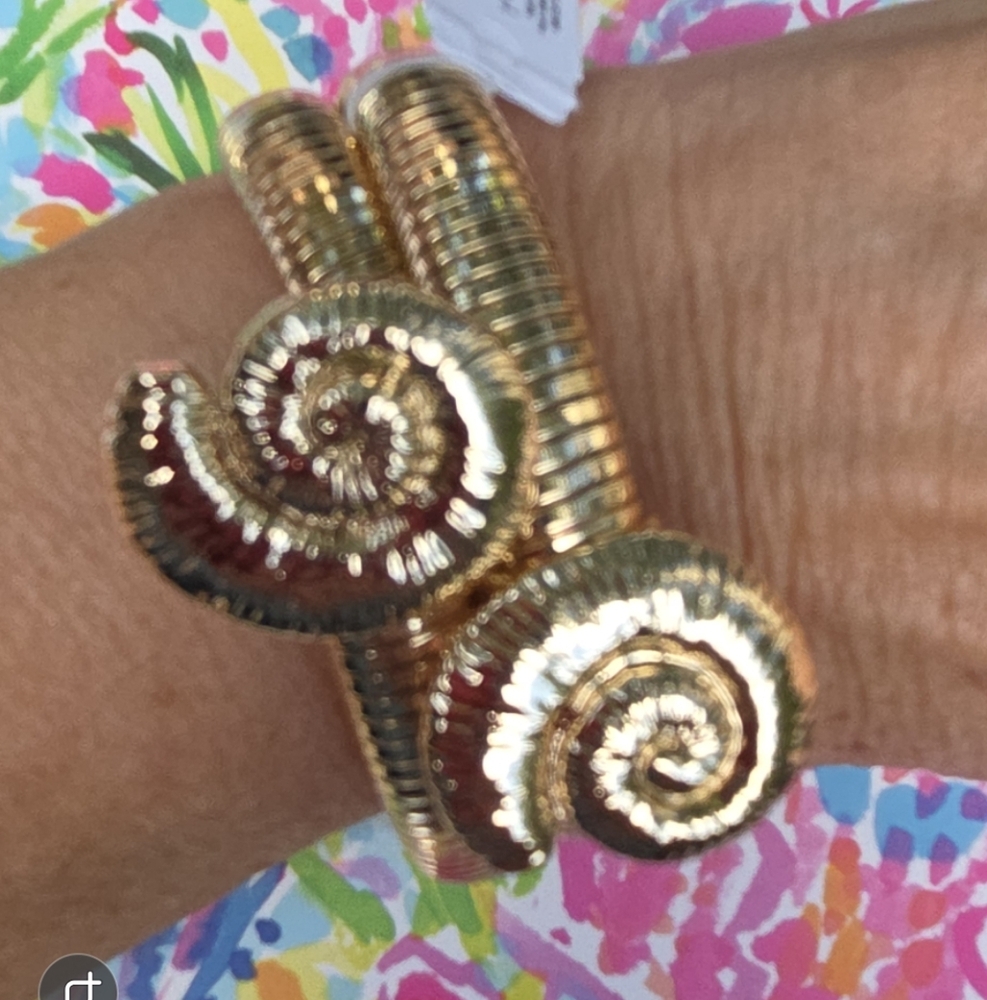 Lilly Pulitzer Barefoot Beachcomber Stretch Bracelet NEW
